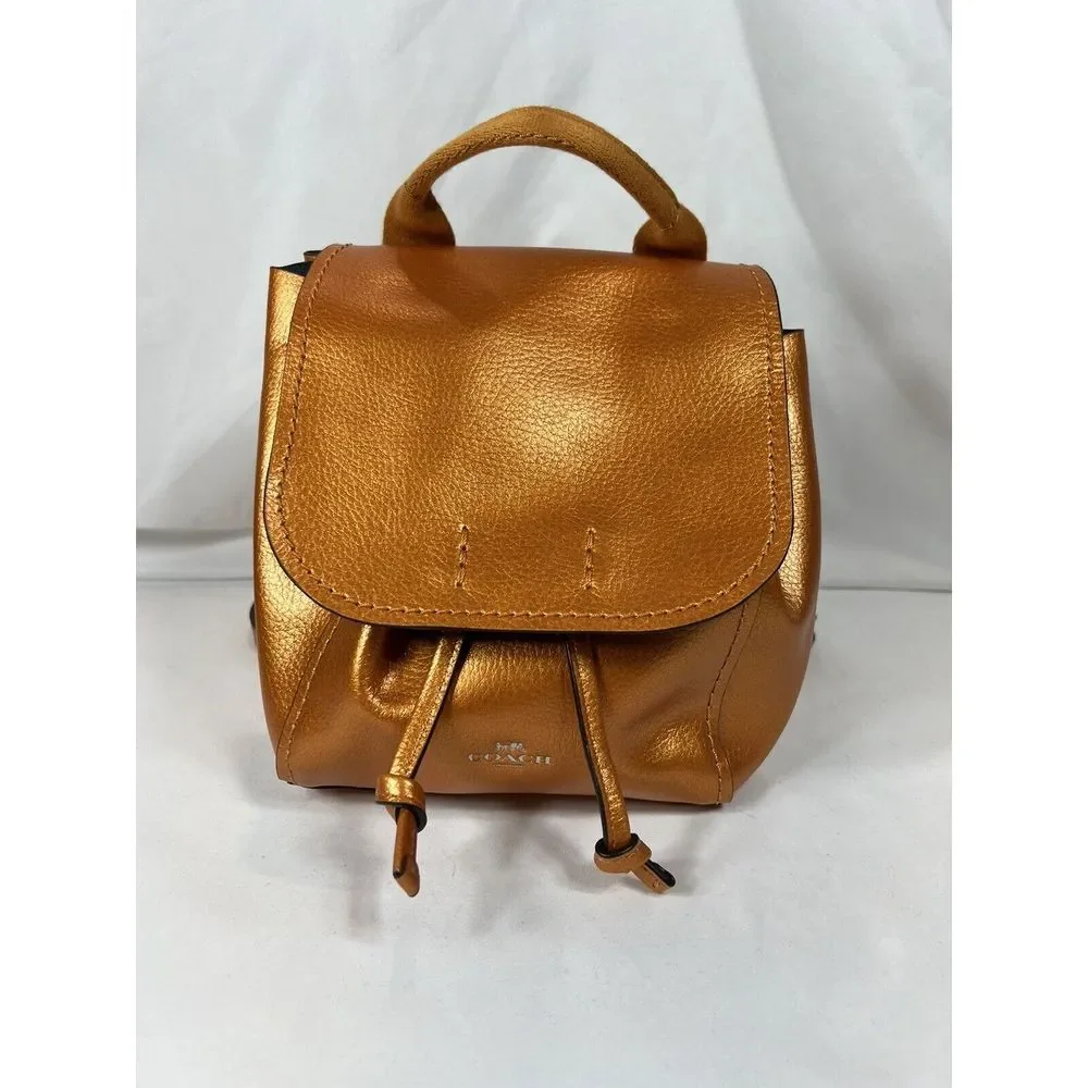 COACH‎ MTLC DRBY BKPK TANGERINE